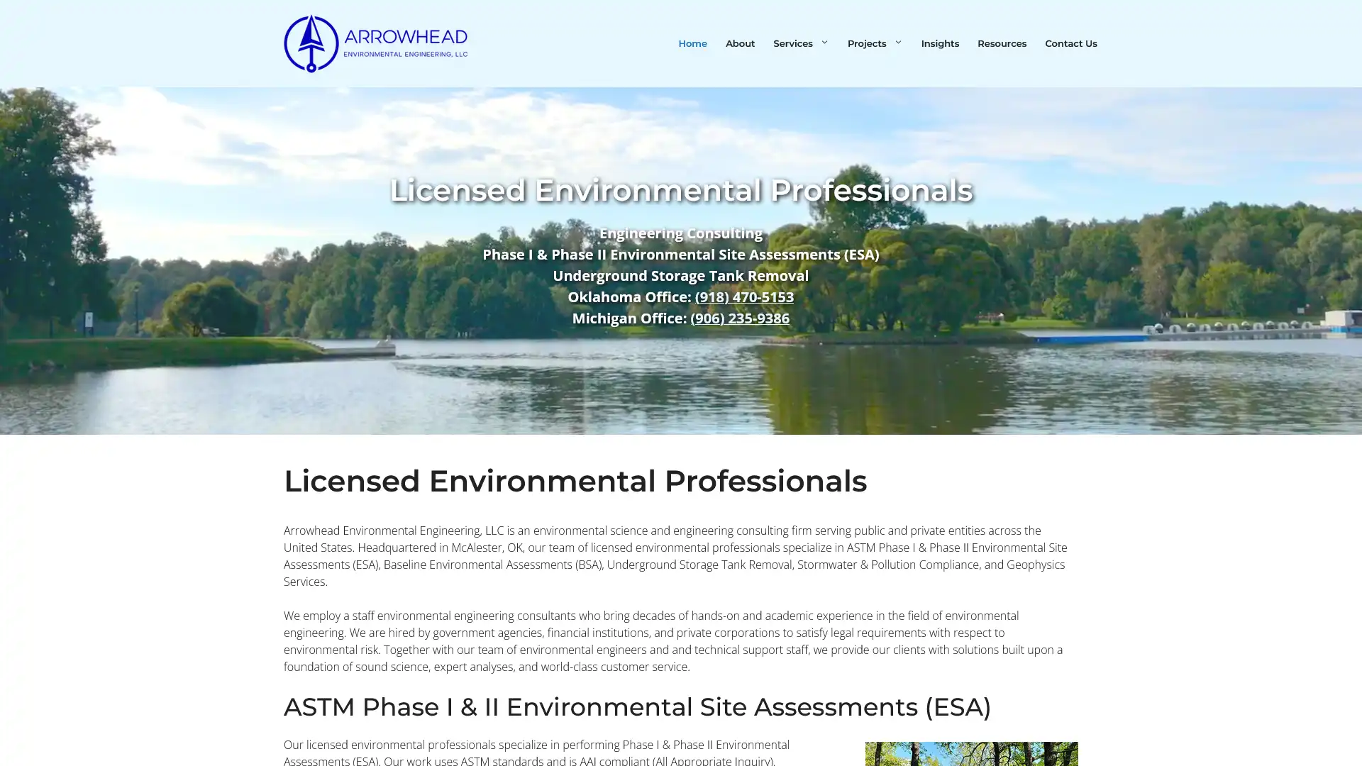 Arrowhead Environmental Engineering